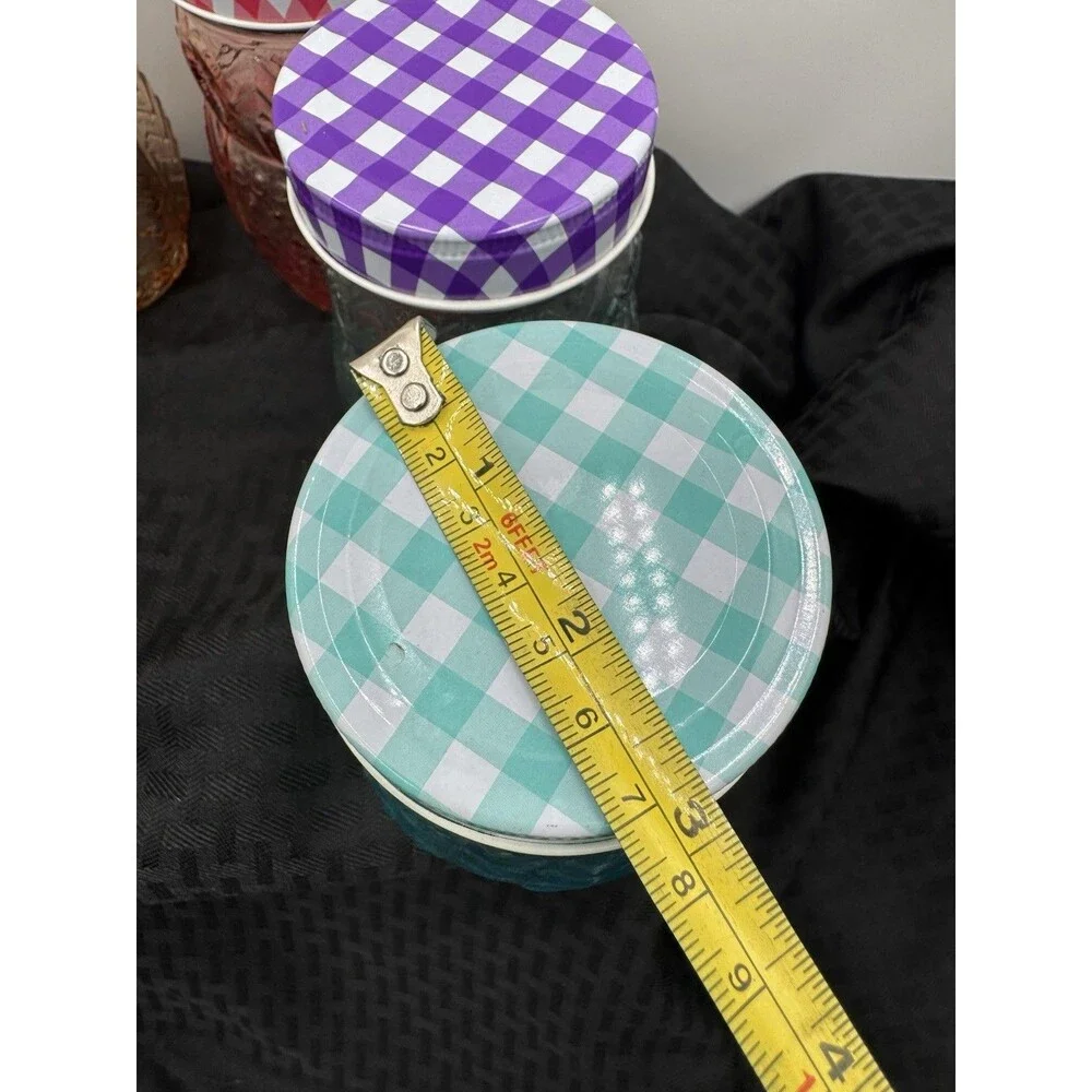 OWL GLASS Jars Storage JARS. Set Of 6